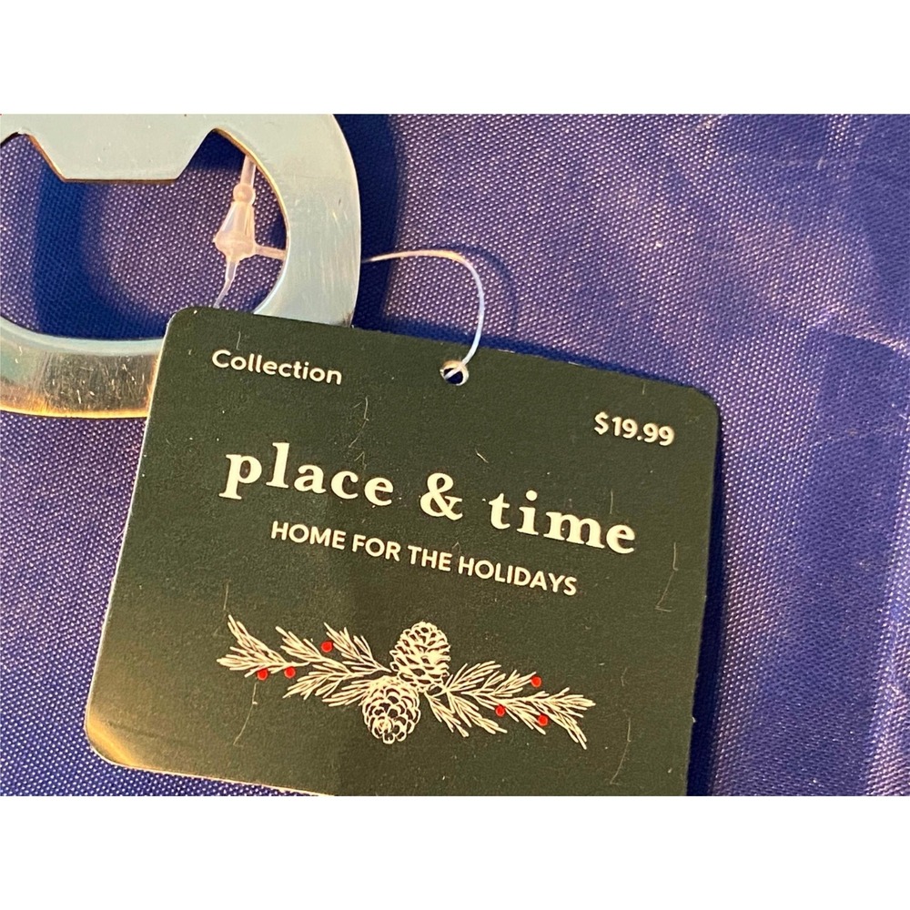New Reindeer Bottle Opener Christmas Home for the Holiday Place & Time NWT Metal - Picture 6 of 6